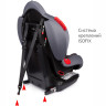Удерживающее устройство для детей SIGER Кокон ISOFIX, маренго, гр. I/II, 9-25 кг, 1-7 лет KRES3590